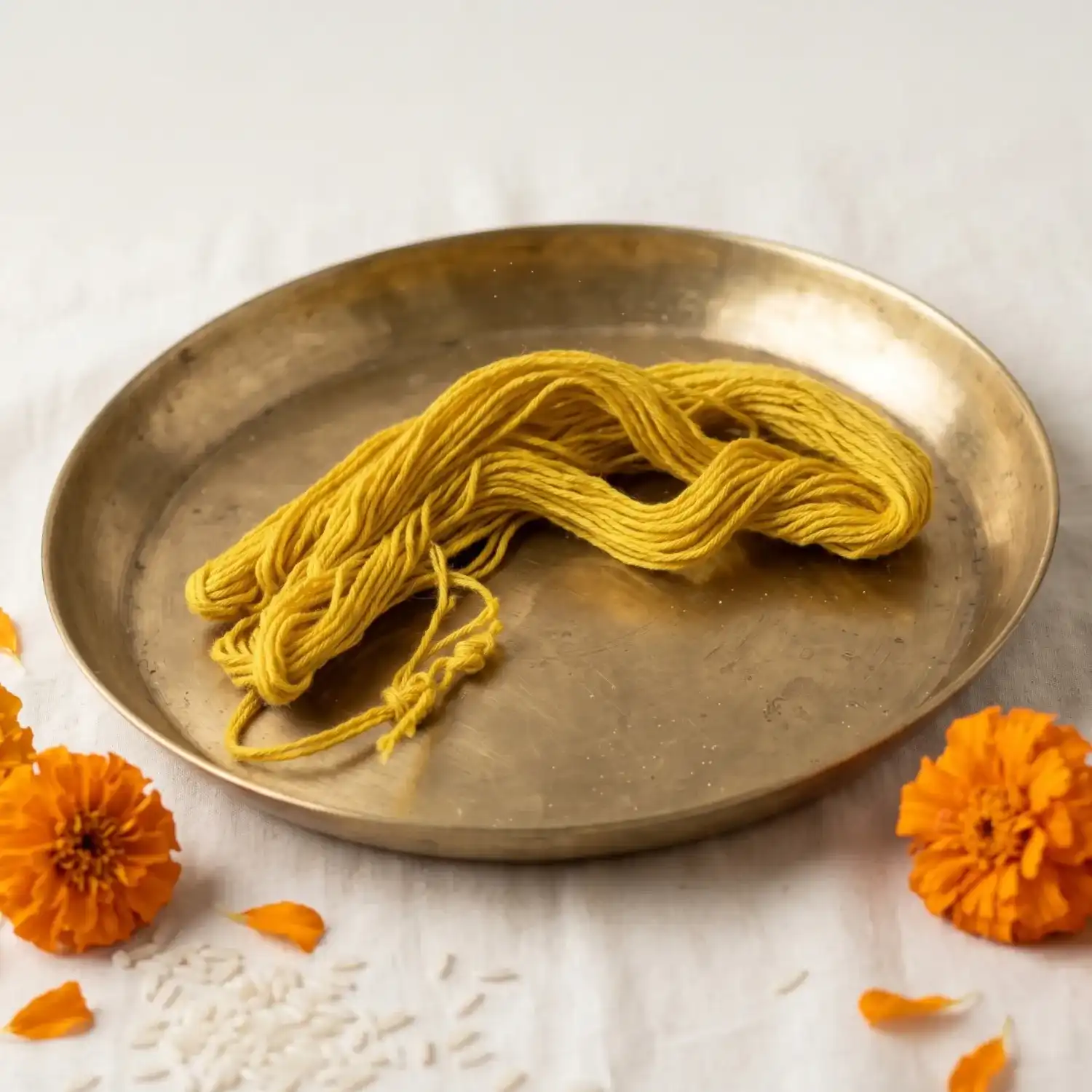 Yellow Janeu Thread | Holud Paita | Yellow Sacred Thread